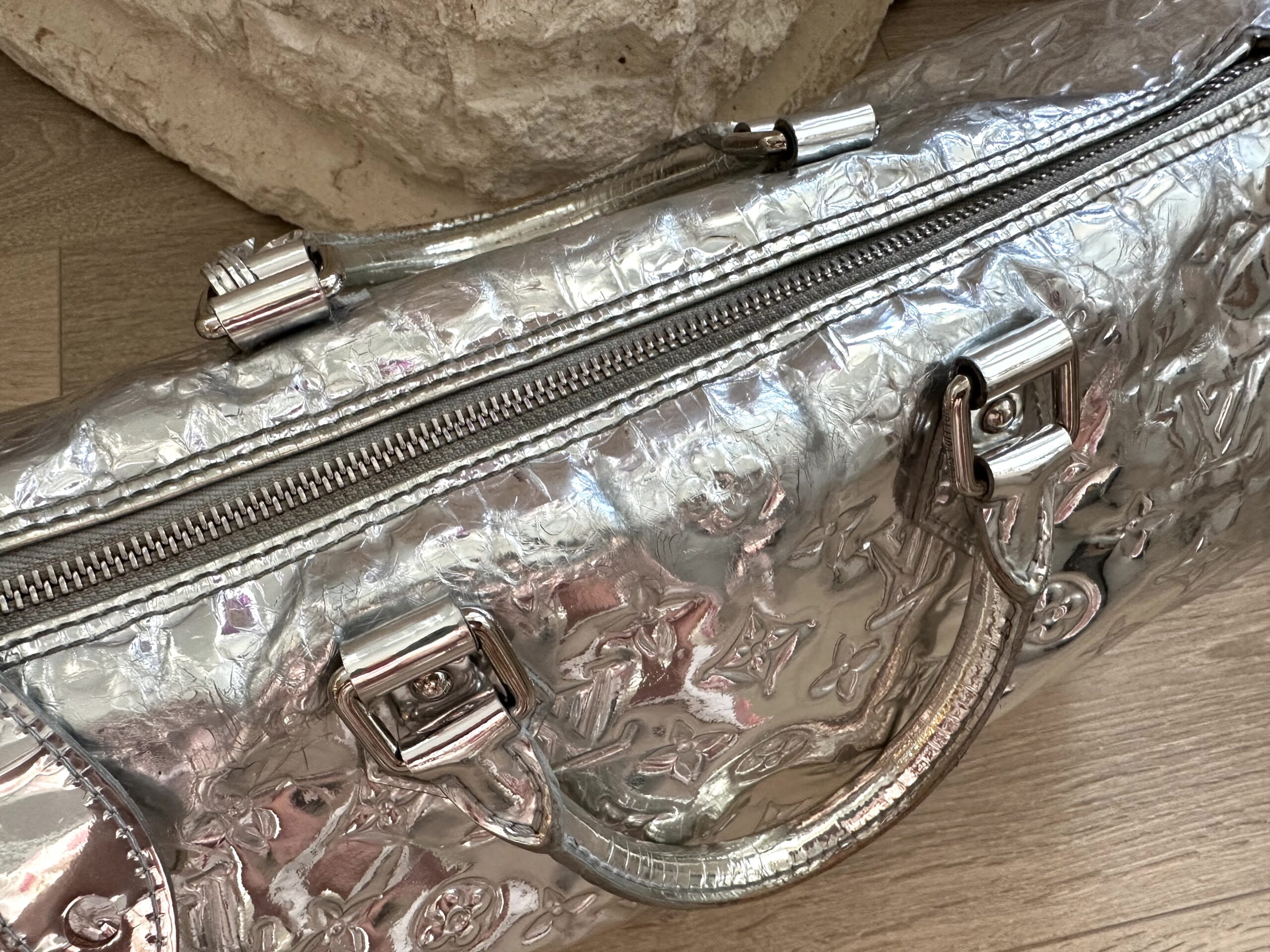 Miroir Monogram Silver Speedy 30 Handbag — image 18