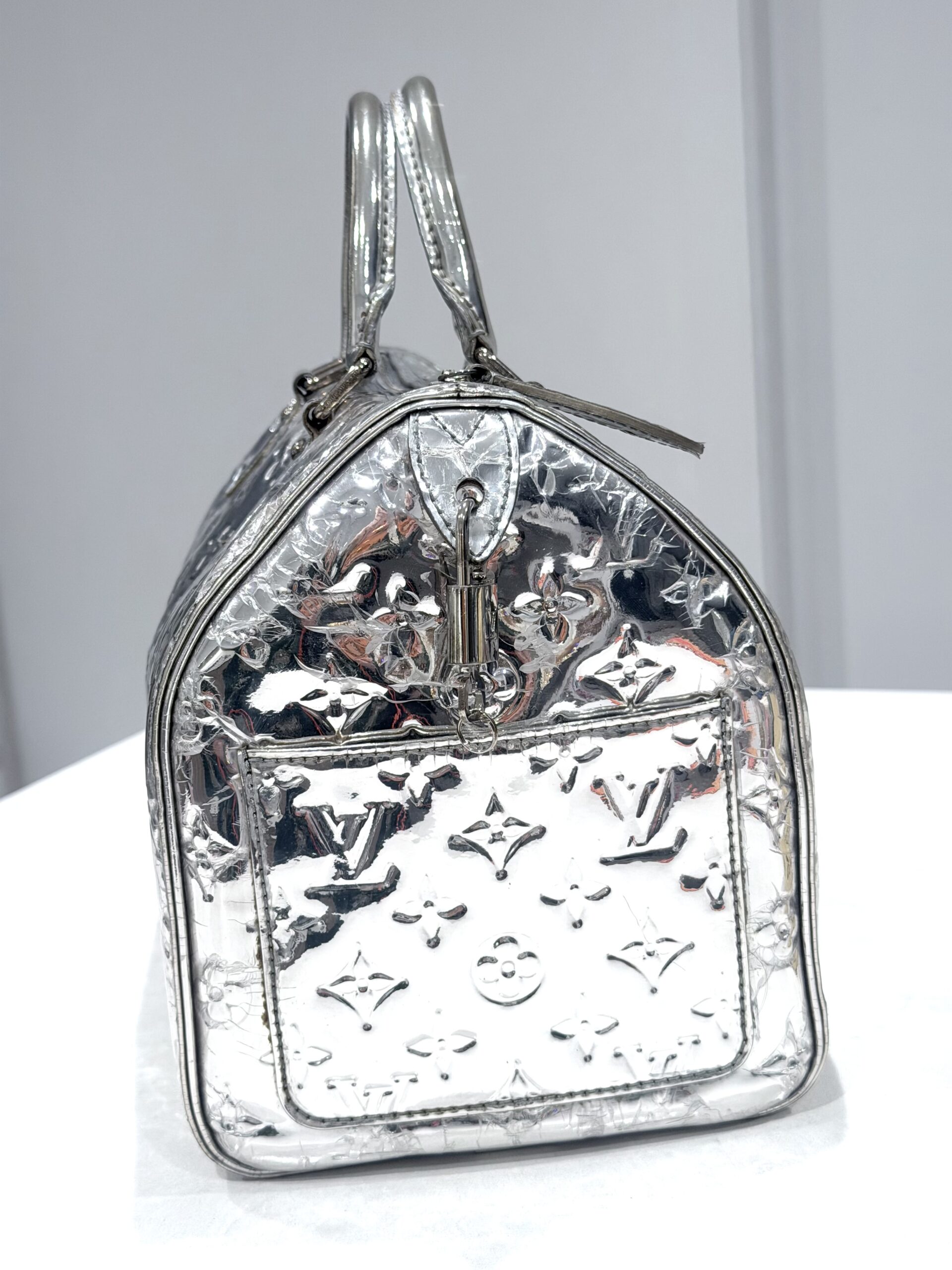 Miroir Monogram Silver Speedy 30 Handbag — image 9