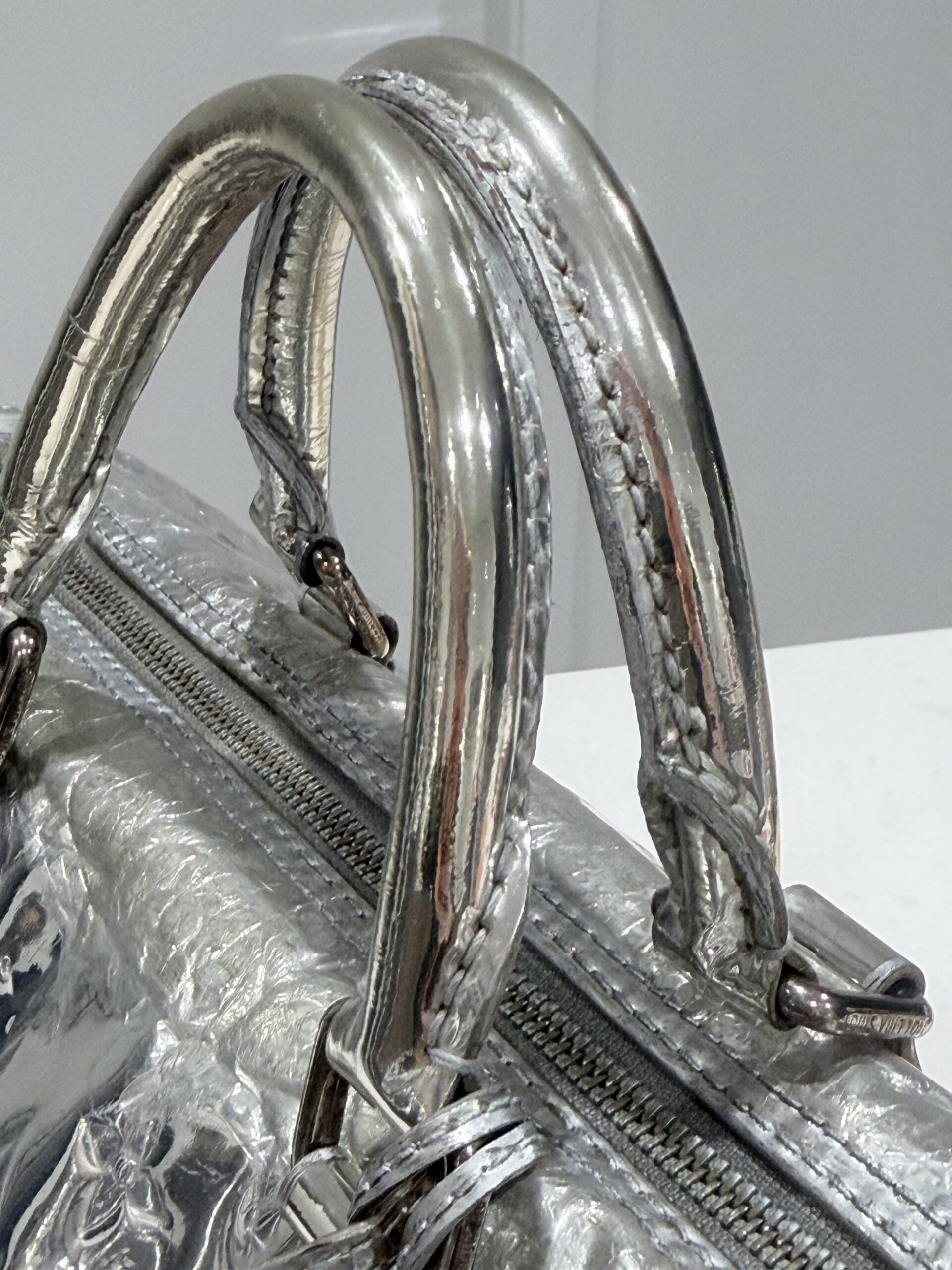Miroir Monogram Silver Speedy 30 Handbag — image 10