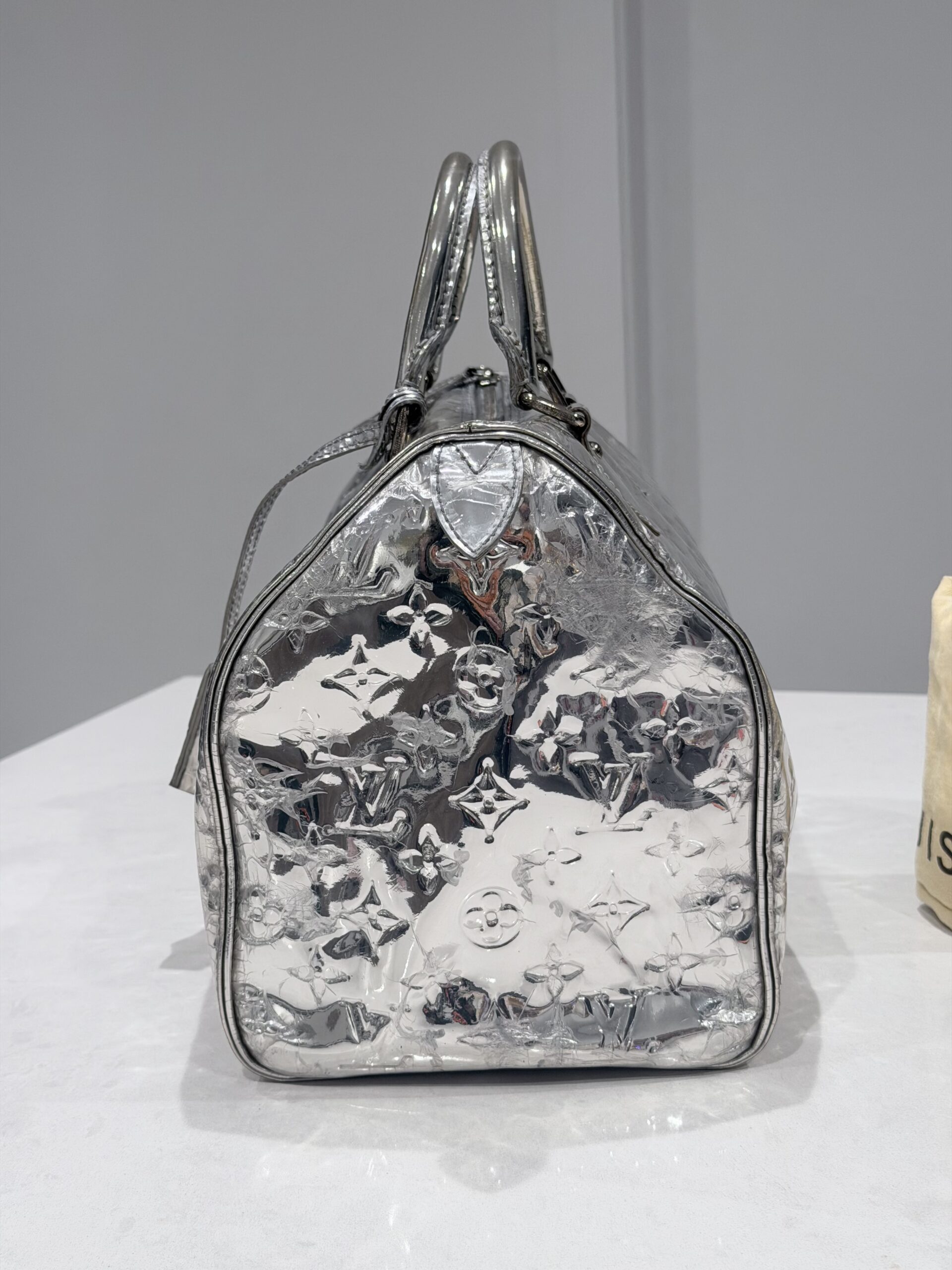Miroir Monogram Silver Speedy 30 Handbag — image 8