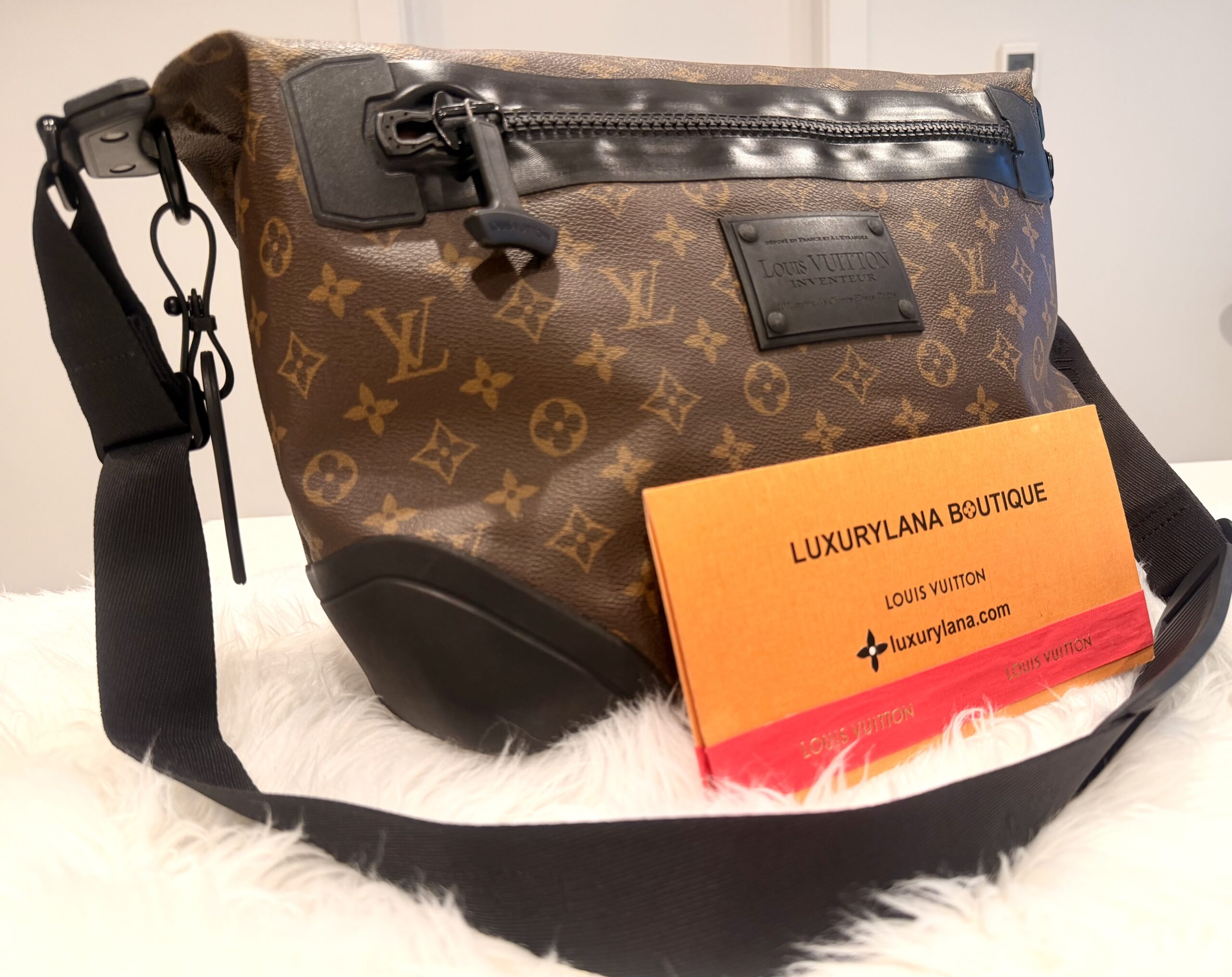 Monogram Canvas Waterproof Large Messenger — image 7
