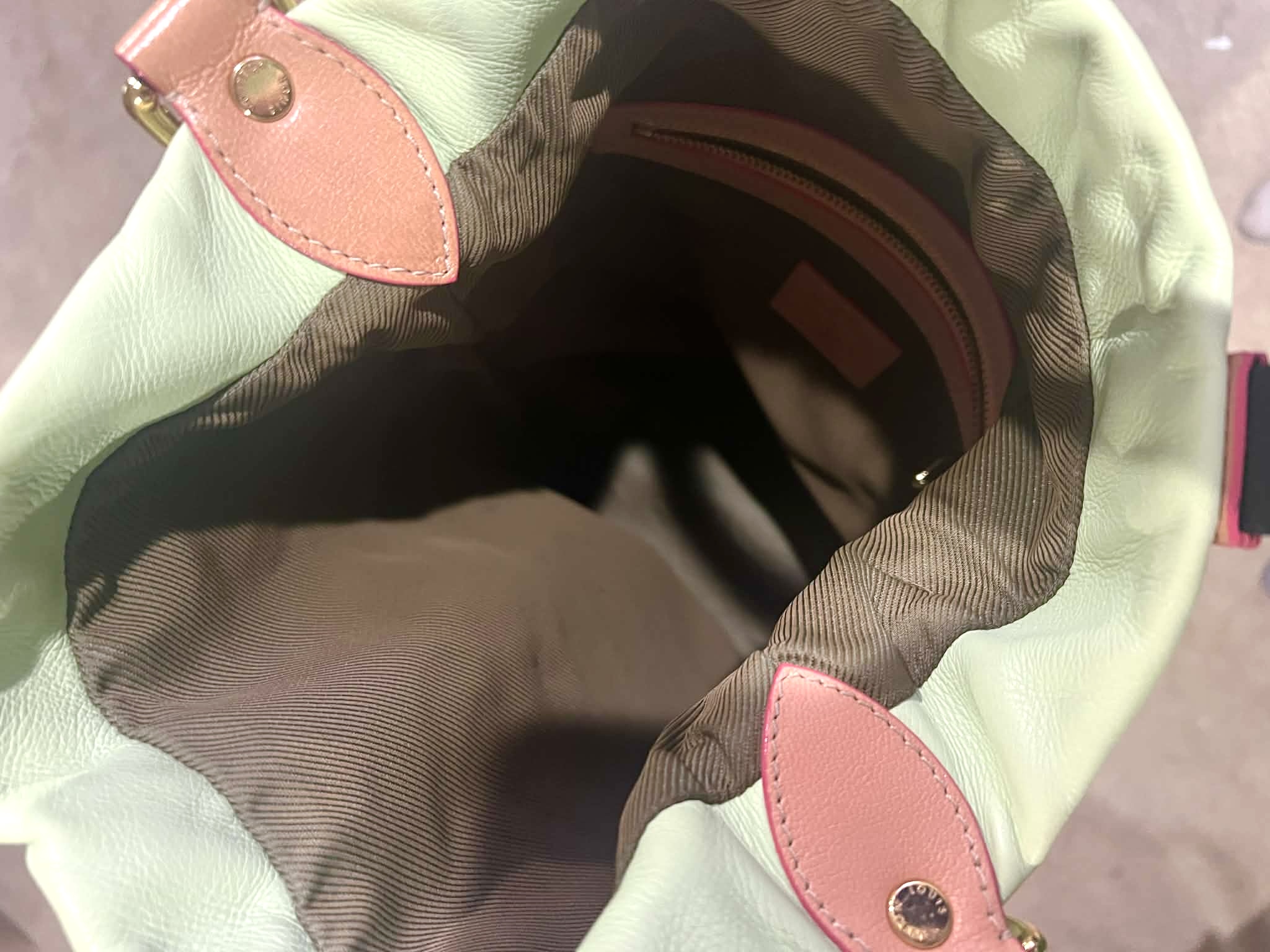 Absolutely Rare 3-Way Empreinte Leather Monogram Underground Duffle Bag Collection of 2010 — image 13
