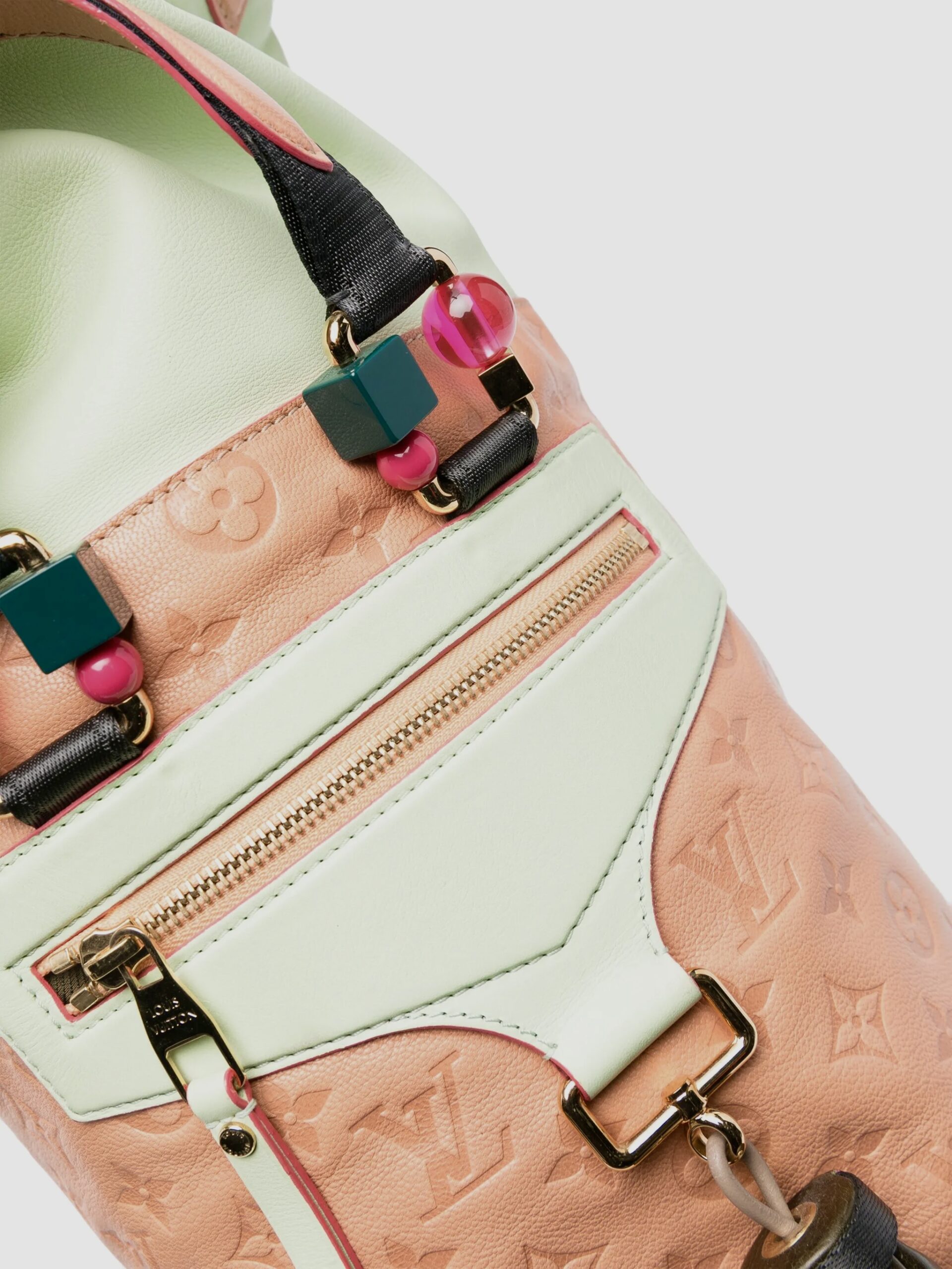 Absolutely Rare 3-Way Empreinte Leather Monogram Underground Duffle Bag Collection of 2010 — image 5