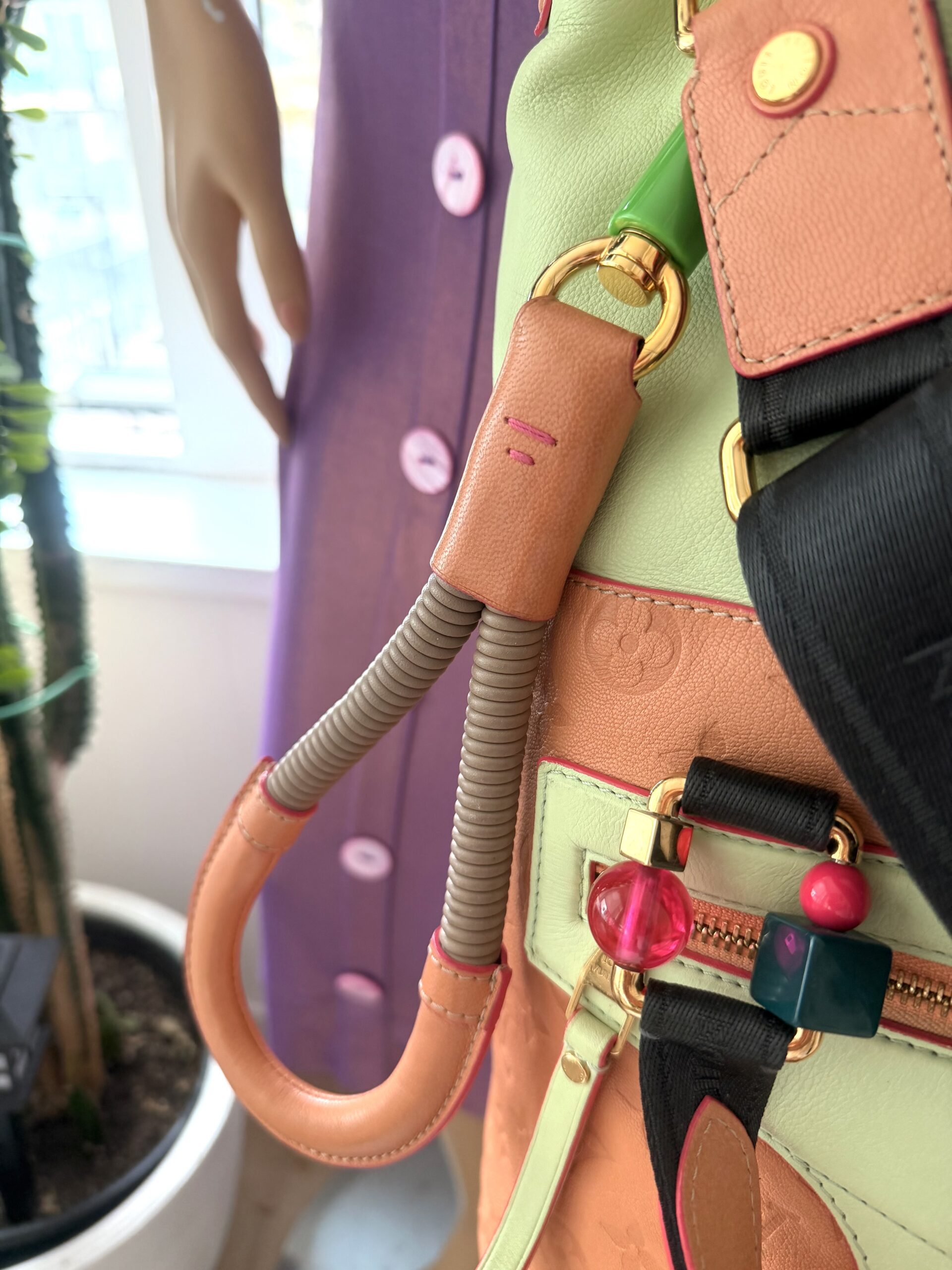 Absolutely Rare 3-Way Empreinte Leather Monogram Underground Duffle Bag Collection of 2010 — image 11