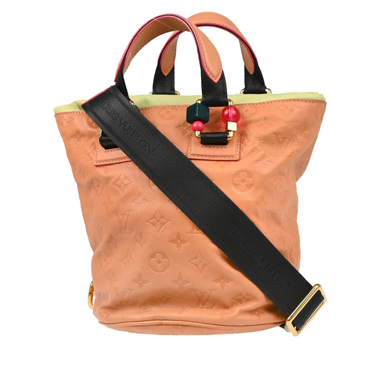 Absolutely Rare 3-Way Empreinte Leather Monogram Underground Duffle Bag Collection of 2010 — image 8
