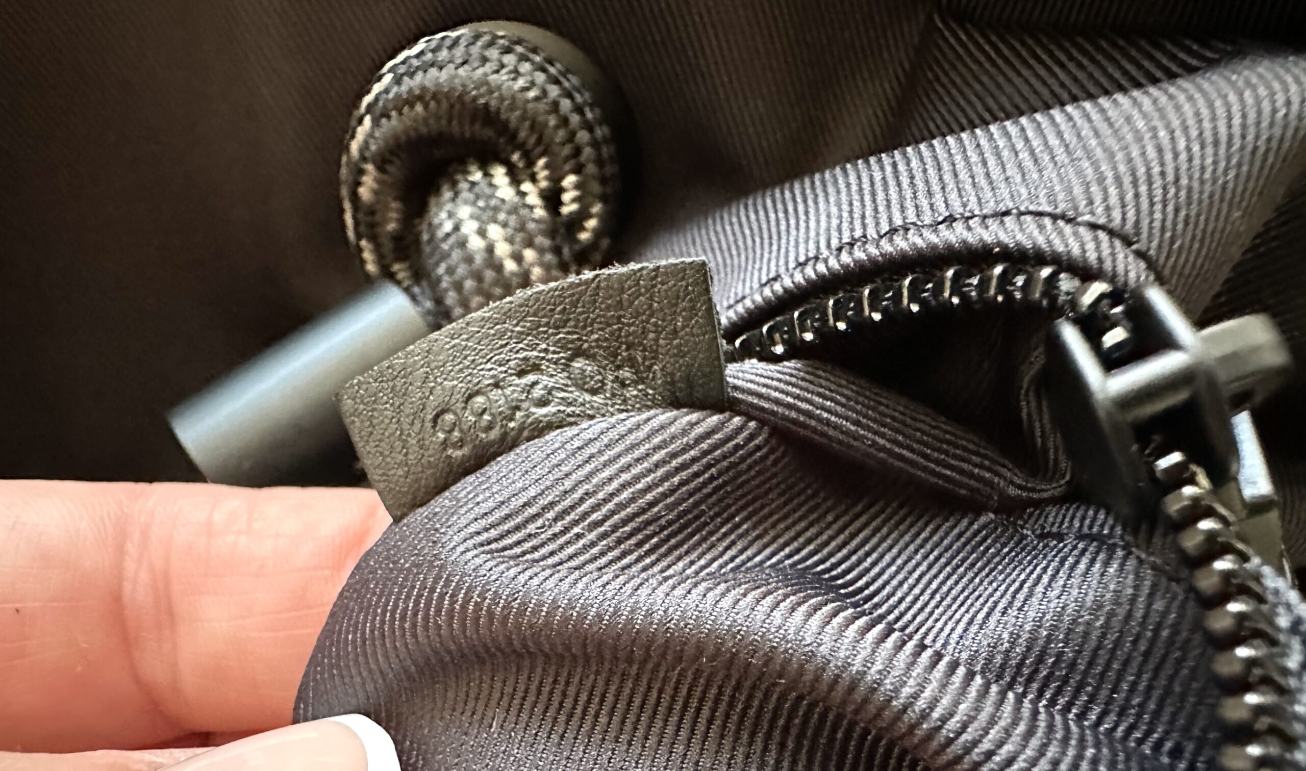 Boston Black Infinity Leather Keepall Bandouliere 50 — image 15