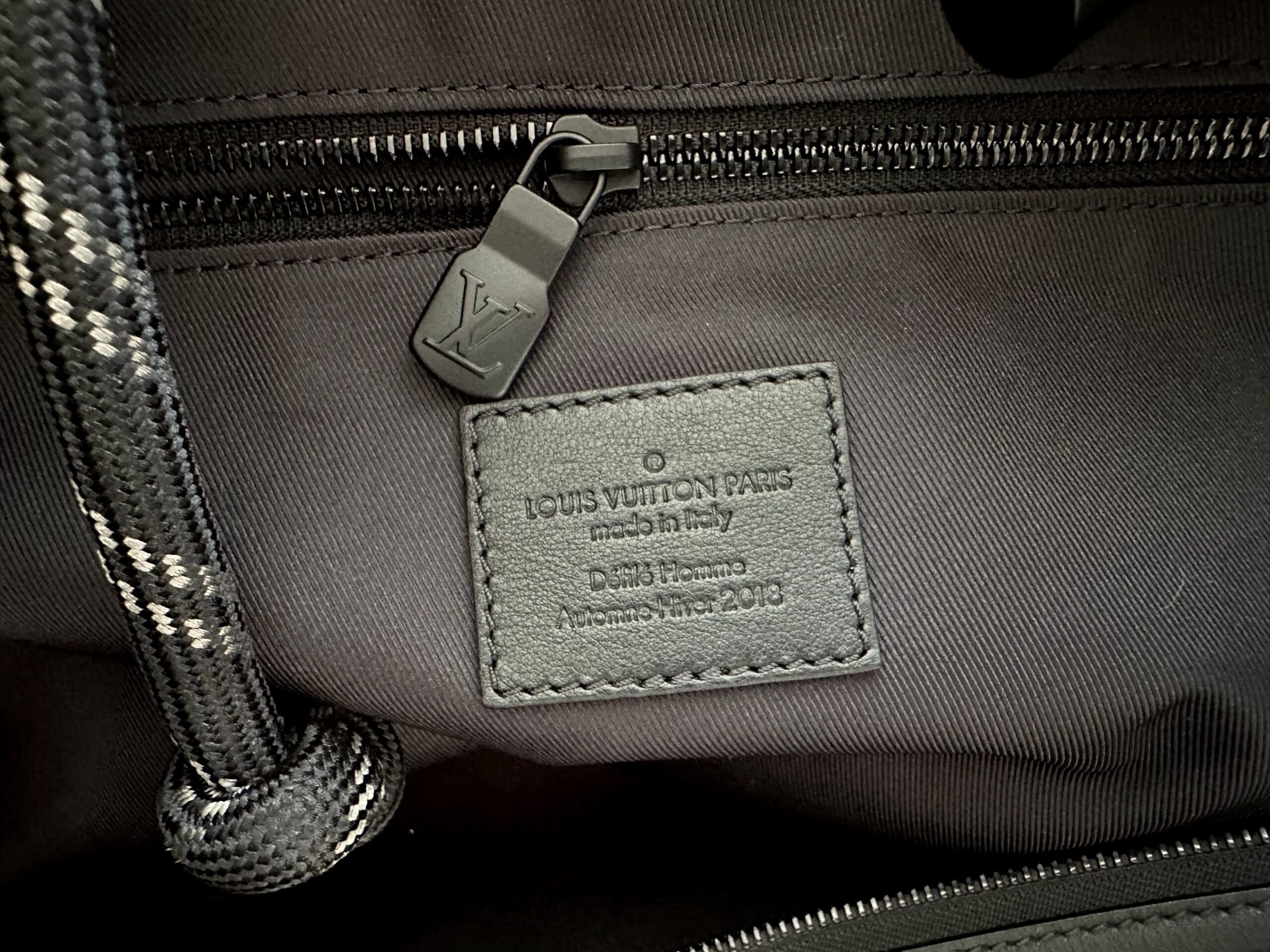 Boston Black Infinity Leather Keepall Bandouliere 50 — image 16