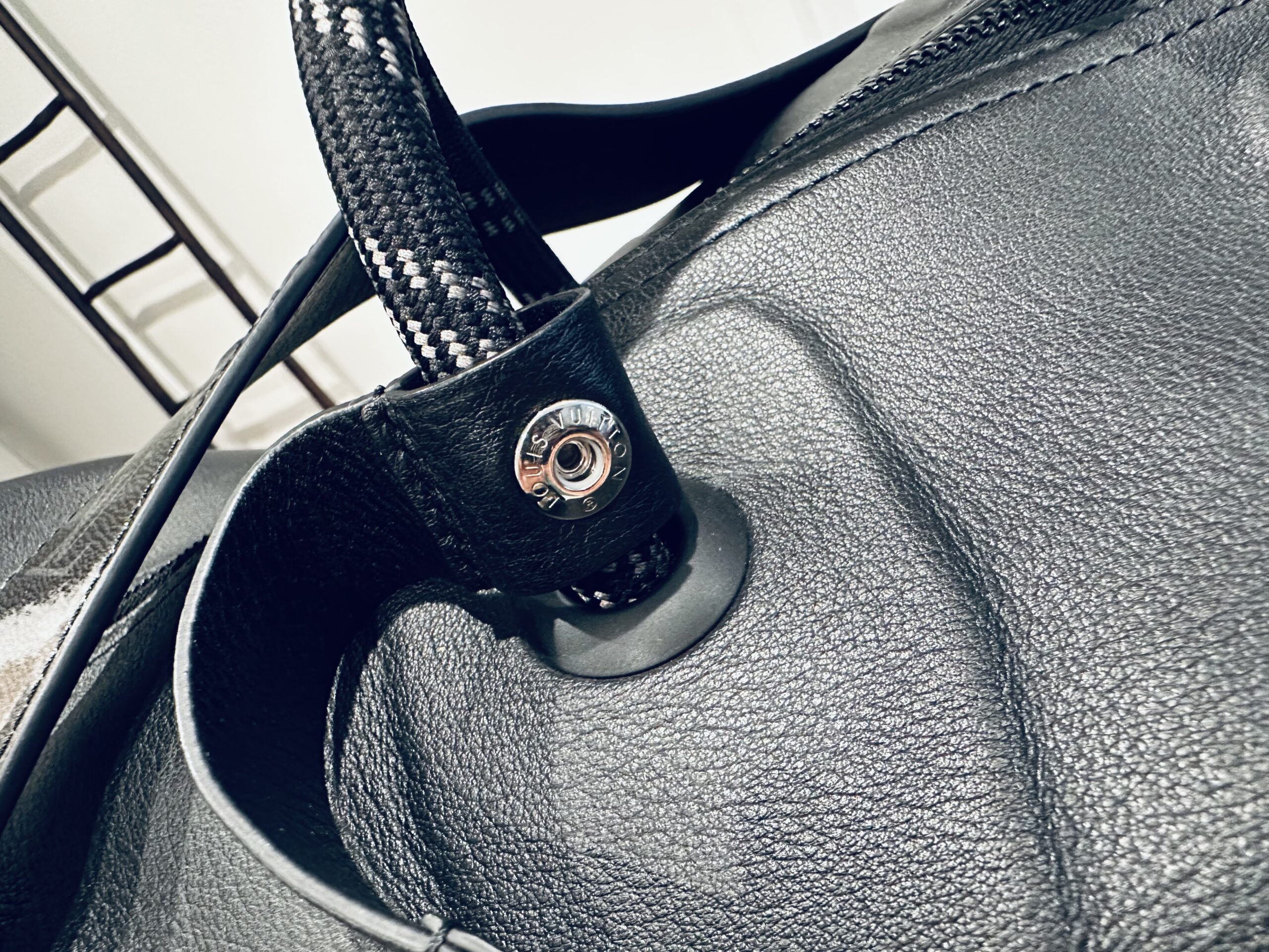 Boston Black Infinity Leather Keepall Bandouliere 50 — image 17