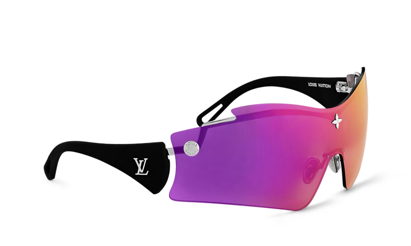 Mirror Mask Hot Pink Chameleon Sunglasses Z2729U