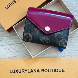 Monogram Canvas Zoe Small Wallet Coin Bill Purse — image 2
