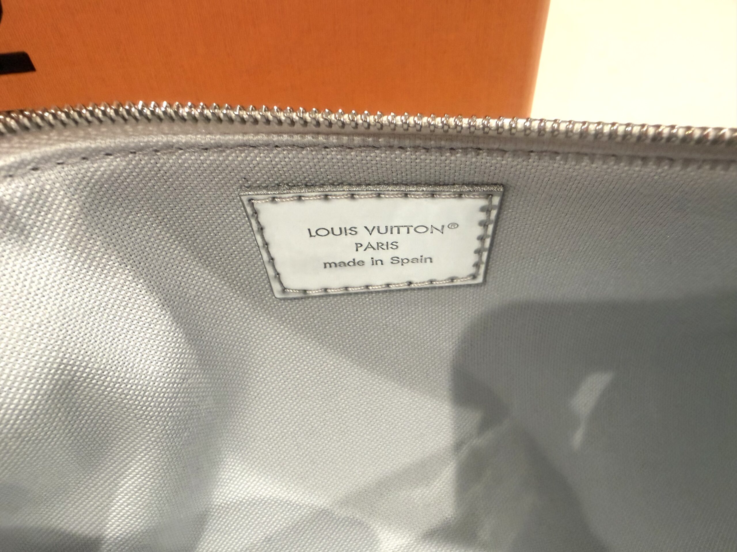Monogram Miroir Pochette Eva Silver — image 9