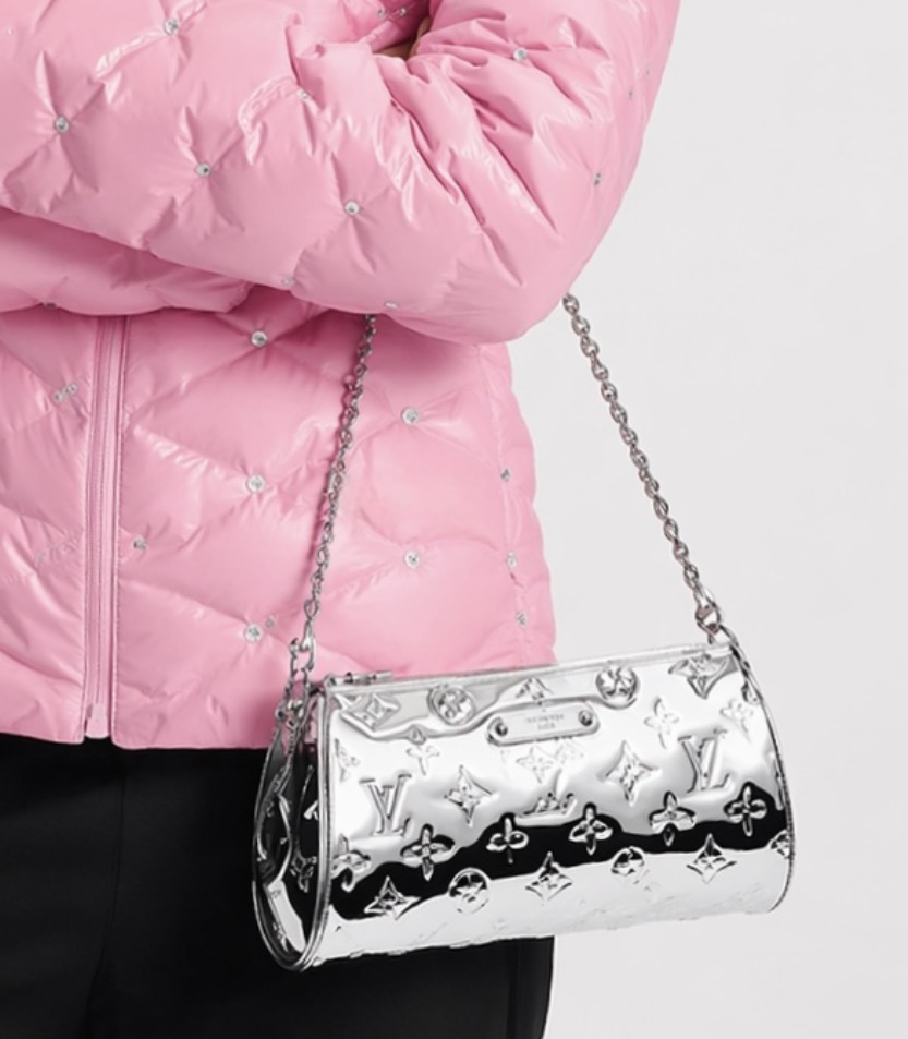 Monogram Miroir Pochette Eva Silver — image 13