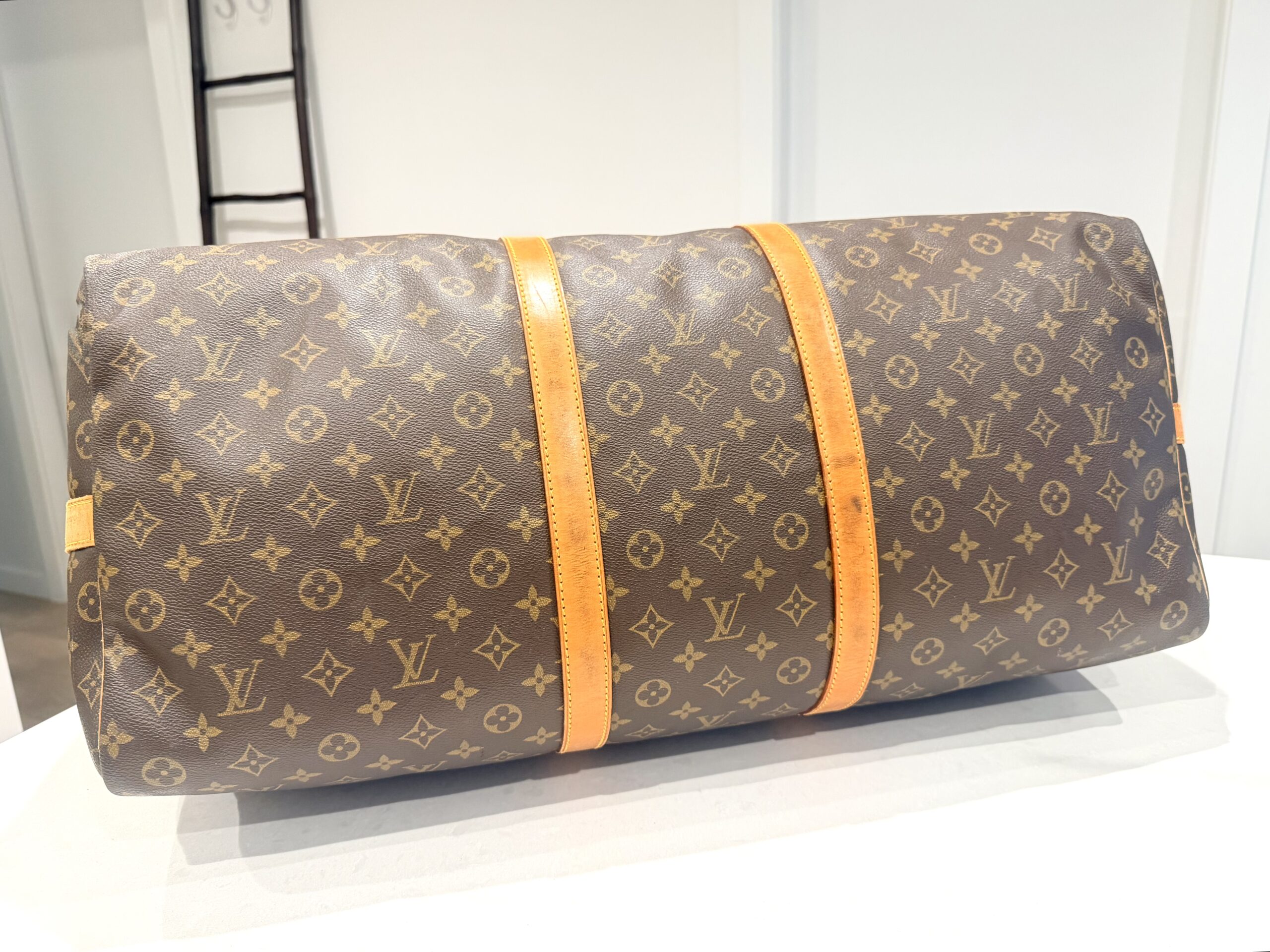 Iconic Timeless Monogram Keepall 60 Bandouliere Handbag — image 8