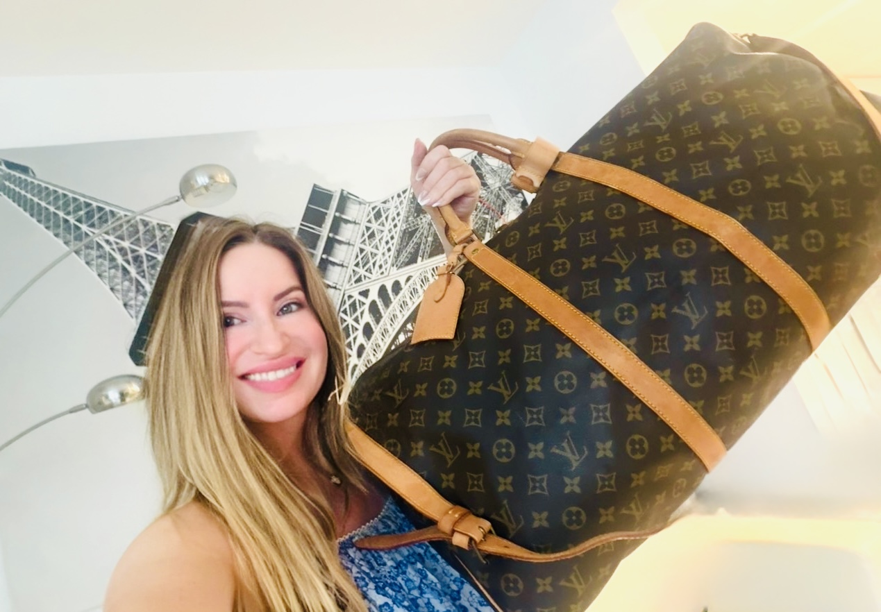 Iconic Timeless Monogram Keepall 60 Bandouliere Handbag — image 14