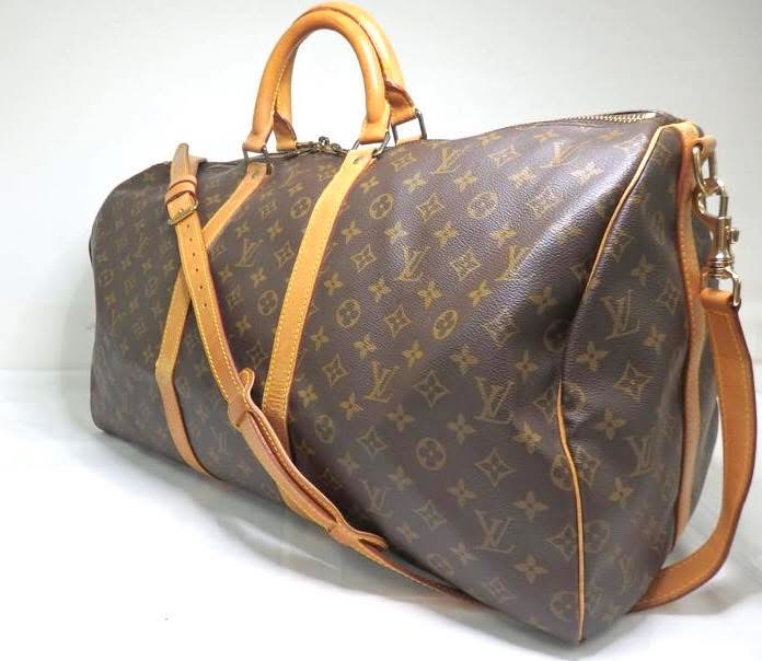 Iconic Timeless Monogram Keepall 60 Bandouliere Handbag — image 15