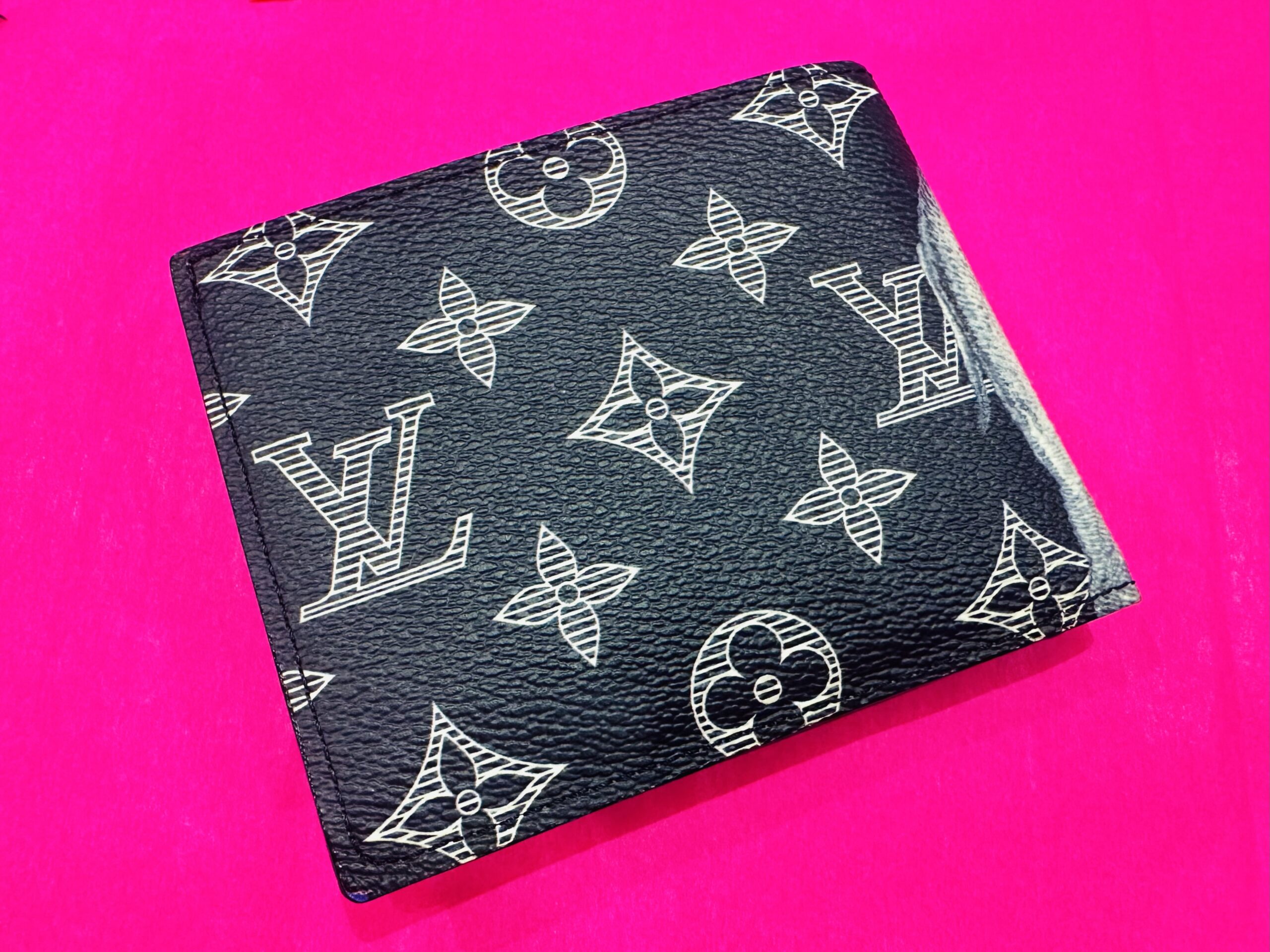 Monogram Savanna Chapman Brothers Rhino Bifold Marco Wallet — image 5