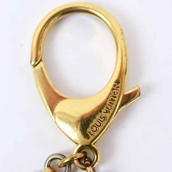Authentic Louis Vuitton Keychain Bijoux Sack Ansolence Monogram