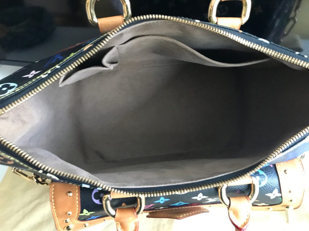 Louis Vuitton Black Multicolor Rita Handbag