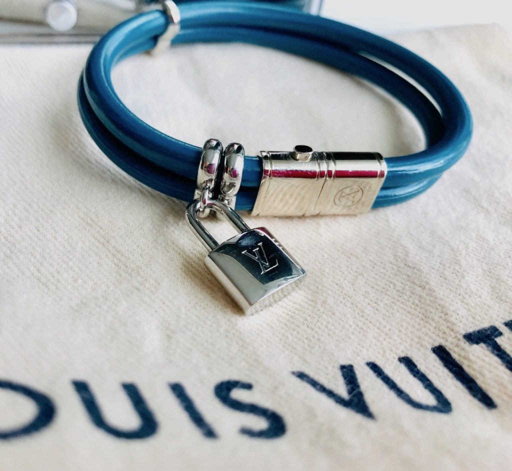 Louis Vuitton Keep it Twice Sapphire Charm Bracelet