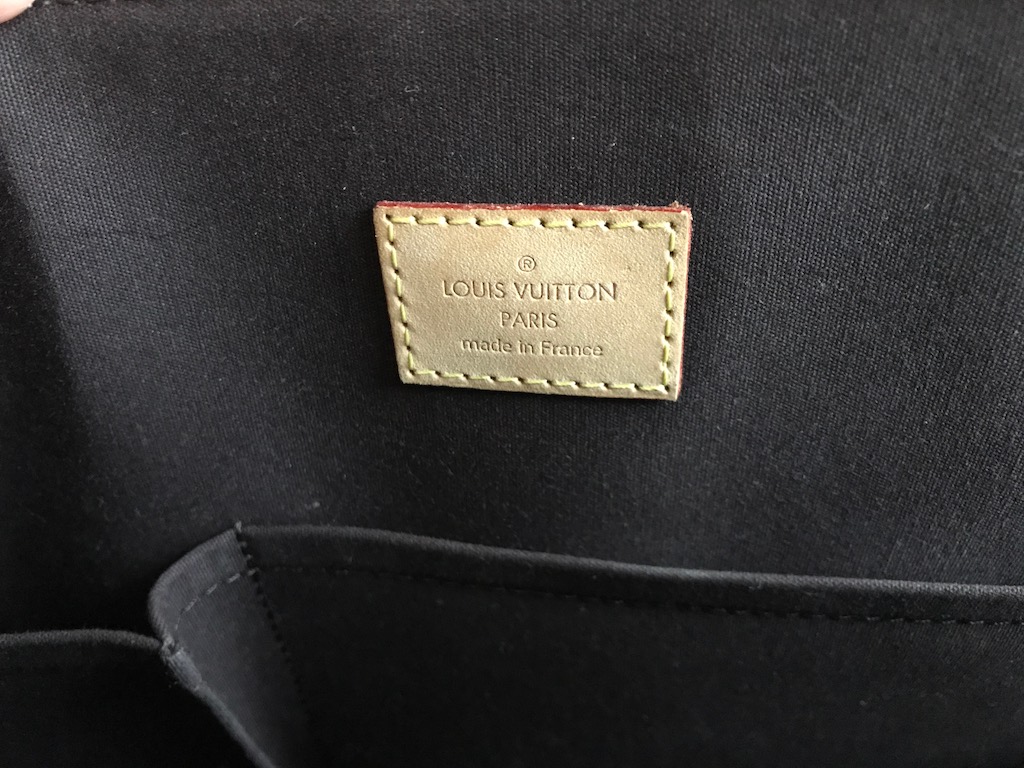 Louis Vuitton Monogram Alma GM Amarante Purple Vernice Leather