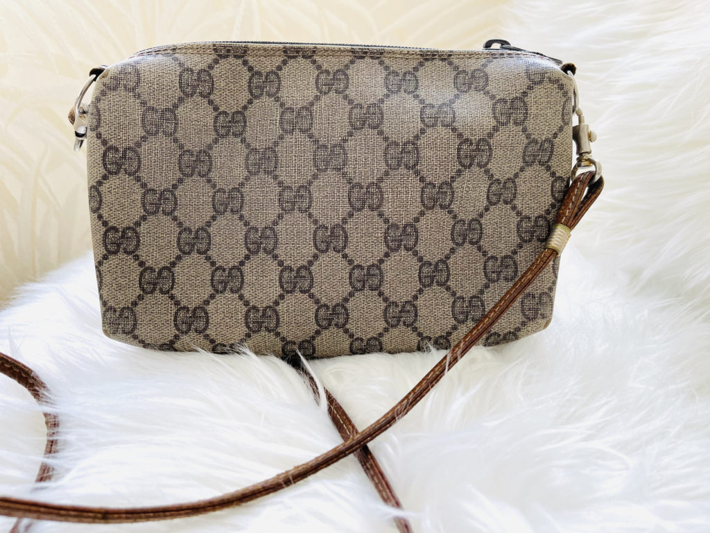 Vintage Gucci GG Monogram Cross Body Small Bag