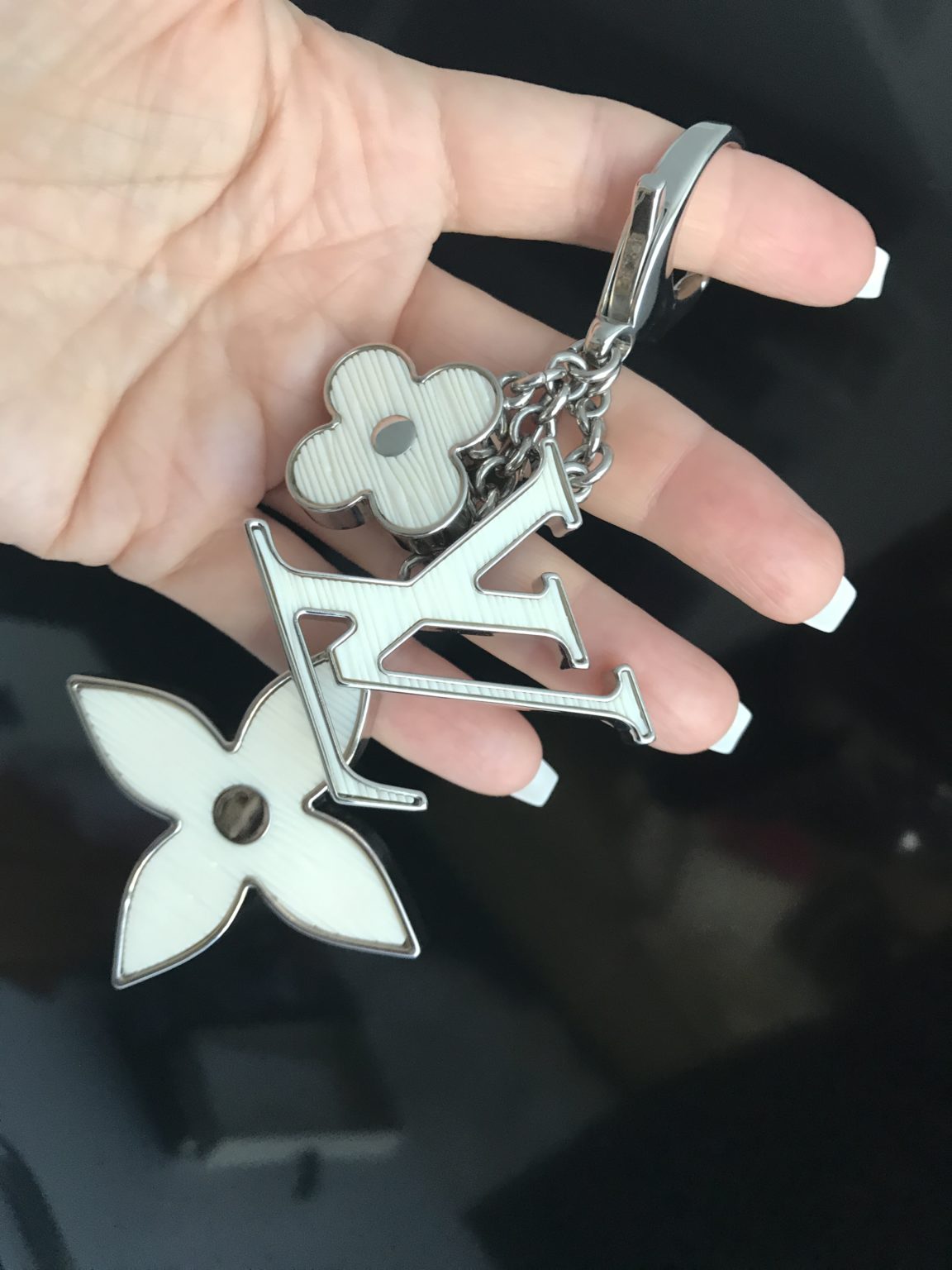 Fleur de Epi Ivory Bag Charm