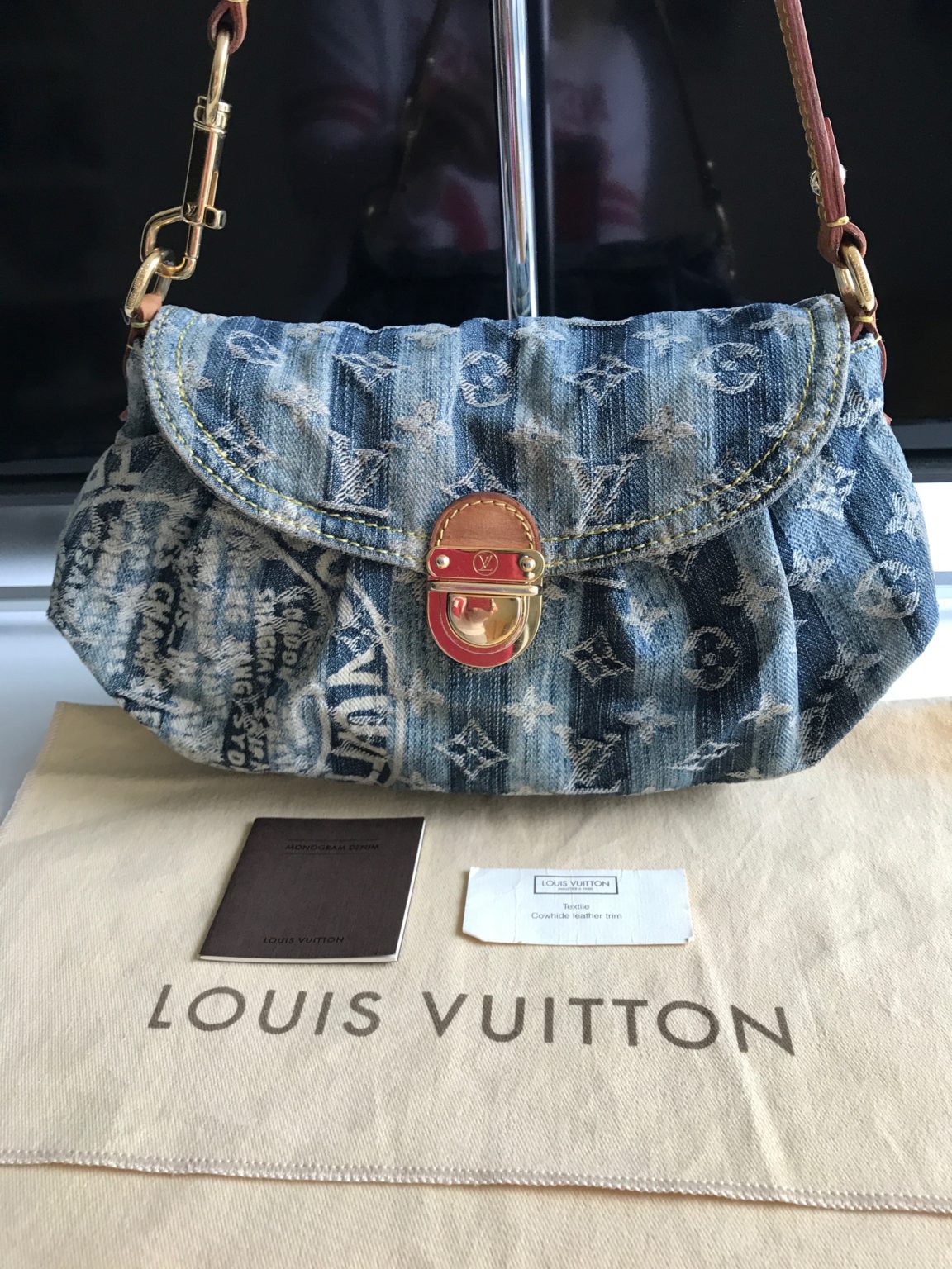 Louis Vuitton Mini Pleaty Raye Bag