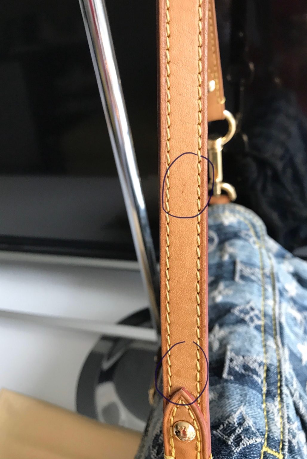 Louis Vuitton Mini Pleaty Raye Bag