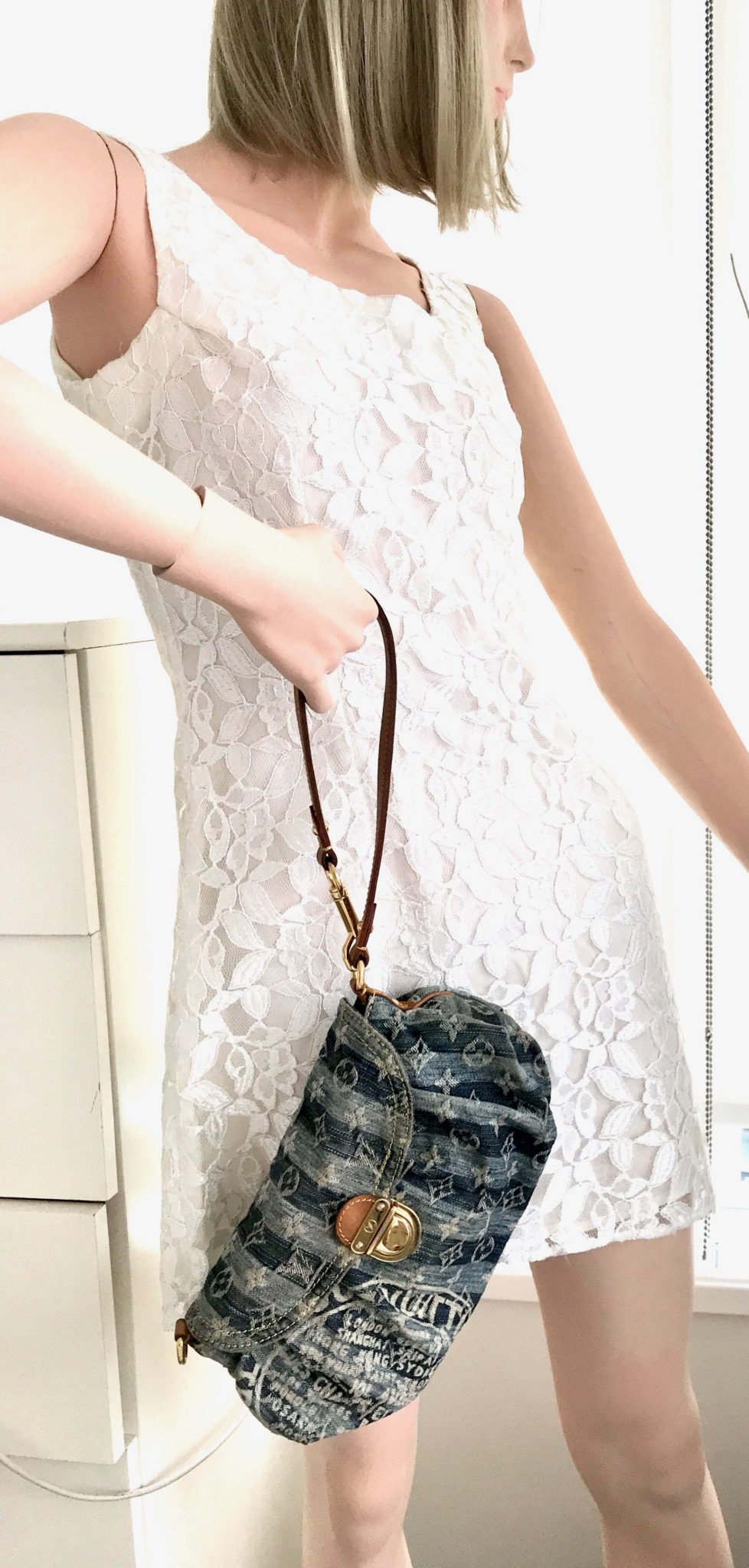 Louis Vuitton Mini Pleaty Raye Bag