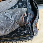 Authentic Louis Vuitton Limited Edition Black Monogram Denim Patchwork Speedy  30 Handbag – Italy Station