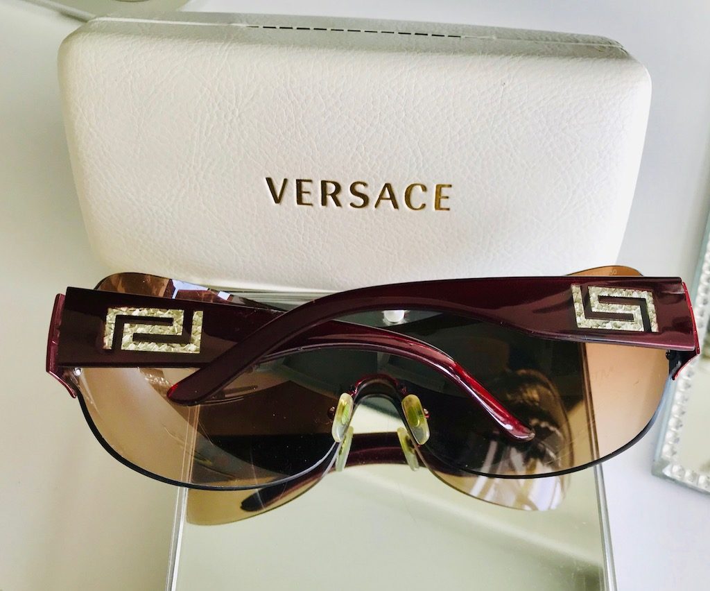 Versace Burgundy 2108 1251-13 Sunglasses