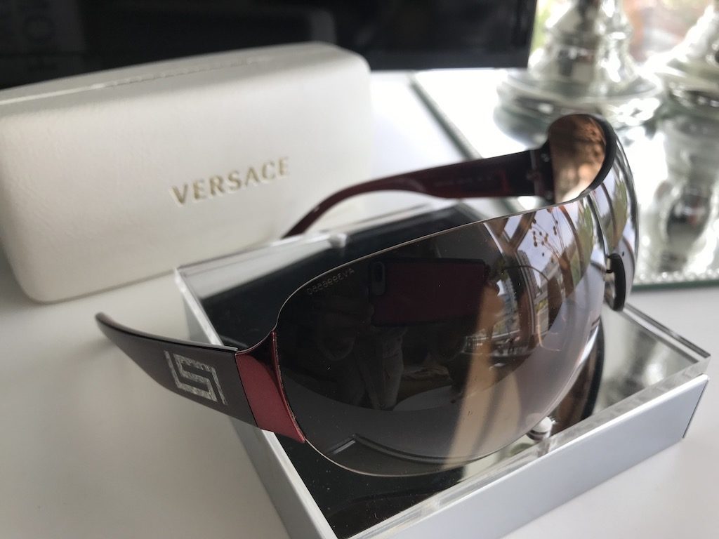 Versace Burgundy 2108 1251-13 Sunglasses