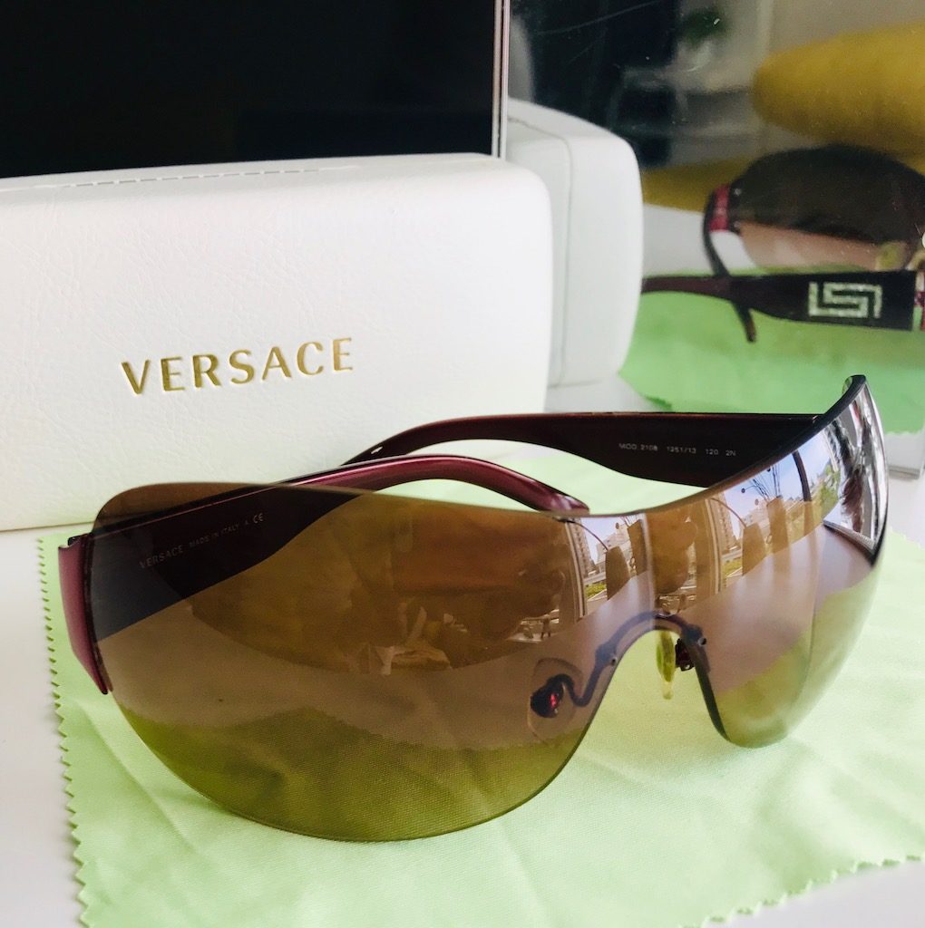 Versace Burgundy 2108 1251-13 Sunglasses