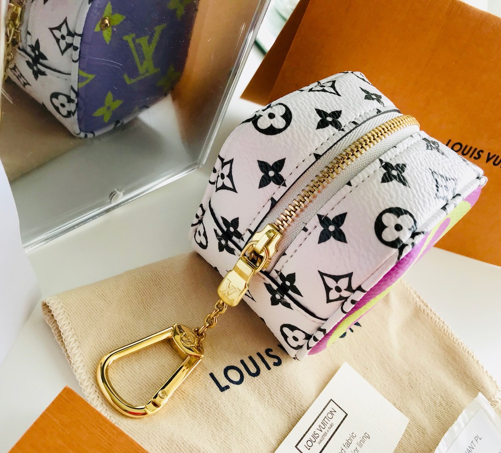 LOUIS VUITTON Monogram Keychain Coin Purse