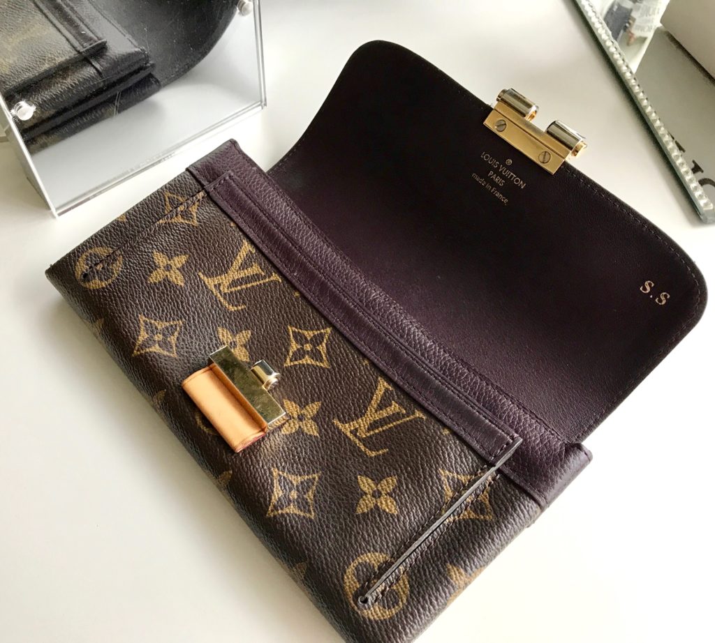 Louis Vuitton Monogram Portefeuille Bordeaux Elysée Wallet