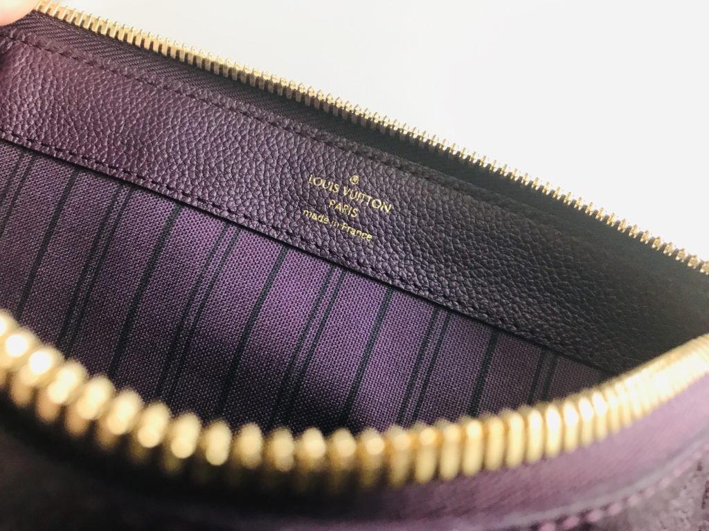 Petillante Aurore Monogram Empreinte Leather Clutch