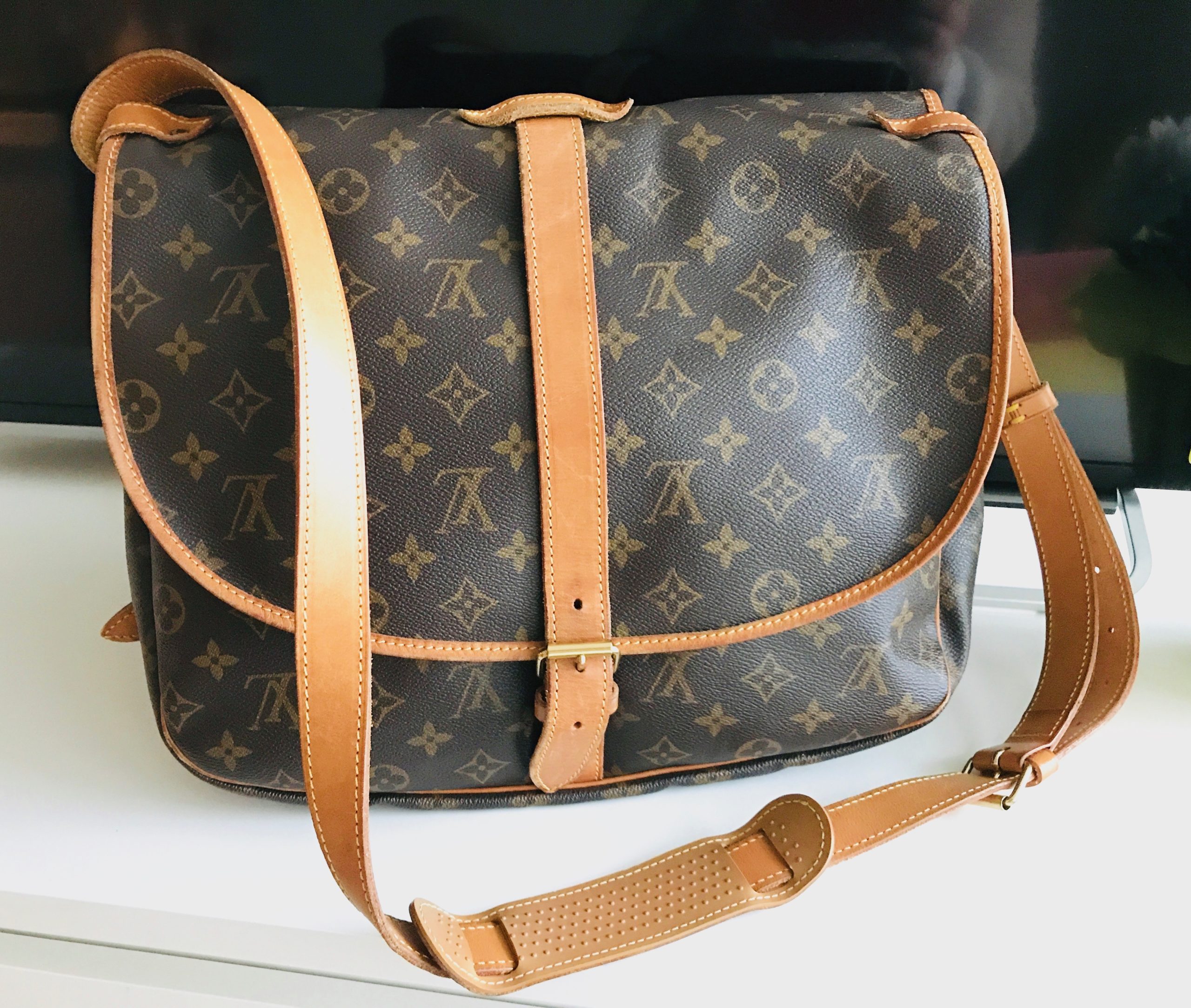 louis vuitton double sided bag