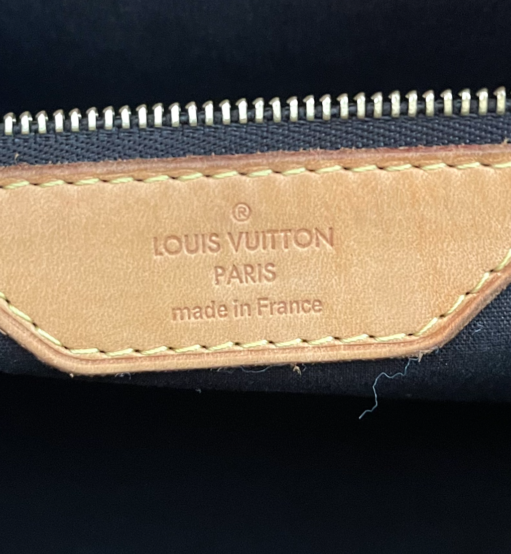 Louis Vuitton Terre D'Ombre Monogram Vernis Alma GM Bag Louis Vuitton
