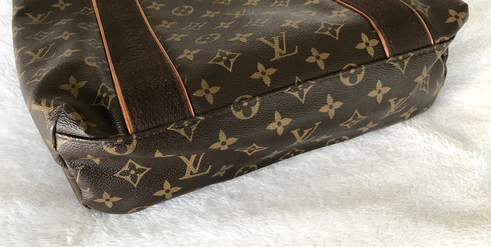 LOUIS VUITTON M45567 Tufted Monogram LVXUF Cabas Hand Bag Tote Bag