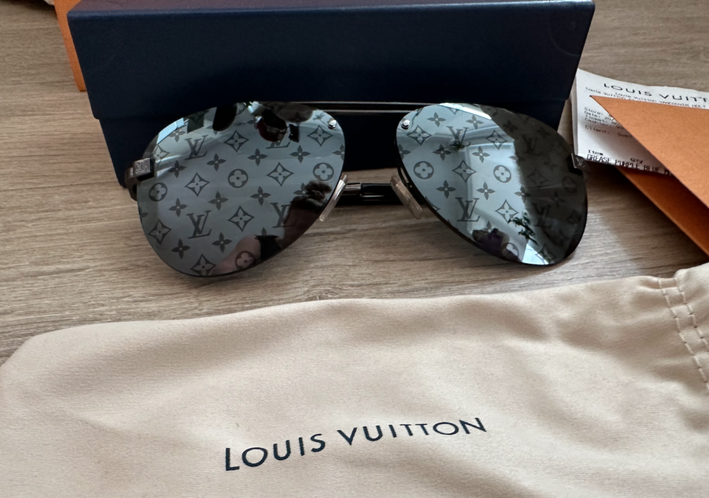 Louis Vuitton Clockwise Dark Gun Z1019E Sunglasses