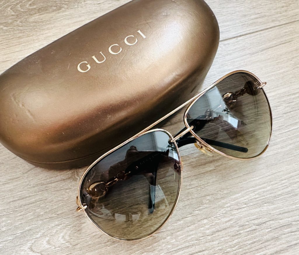 Gucci Marina Chain Aviator Sunglasses GG 4225/S