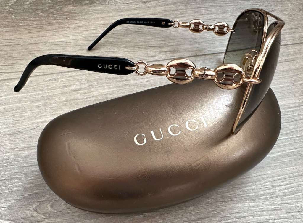 Gucci Marina Chain Aviator Sunglasses GG 4225/S