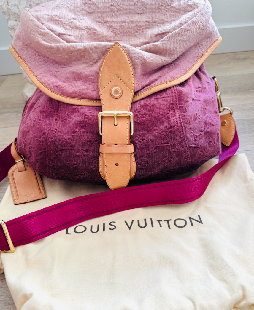 Louis Vuitton - Sunshine Monogram Denim Rosa