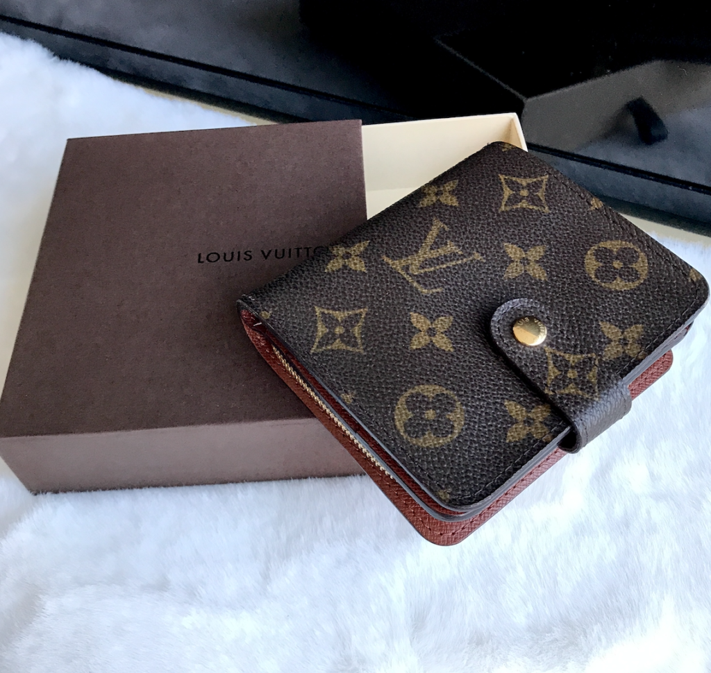 Louis Vuitton Monogram Compact Zip Wallet