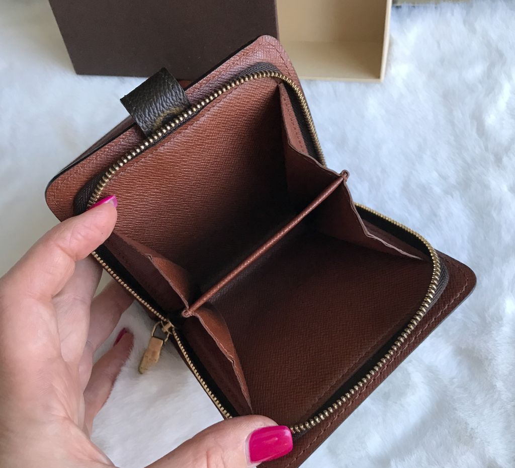 Louis Vuitton Monogram Compact Zip Wallet