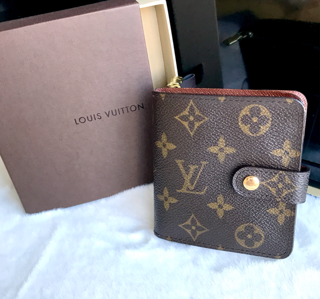 Louis Vuitton Monogram Compact Zip Wallet