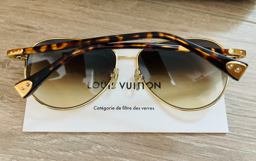 Louis Vuitton Iconic Monogram Pattern Conspiration Pilot Sunglasses