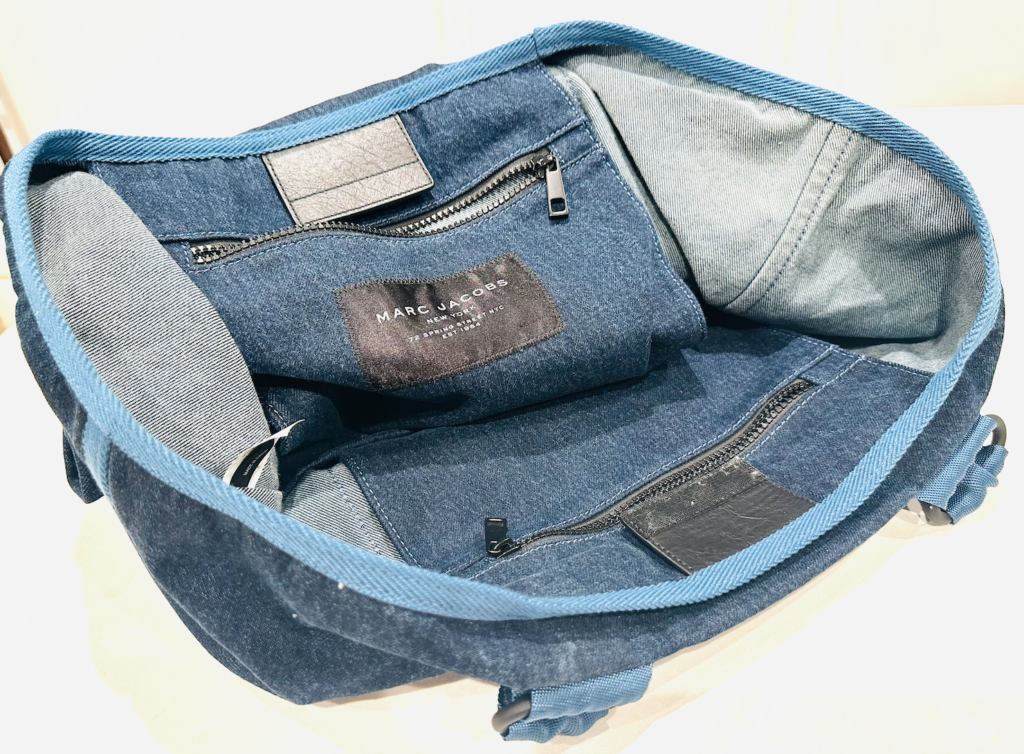 Marc Jacob’s Patchworks New York Blue Denim Large Tote