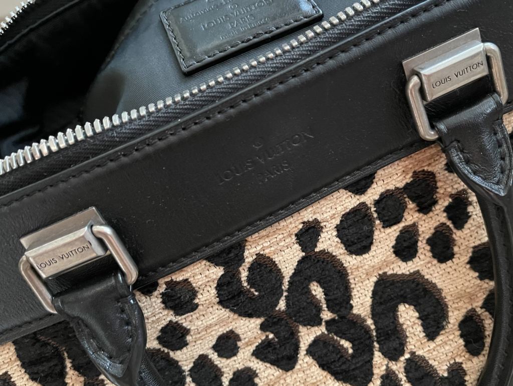 Stephen Sprouse Leopard Speedy 30 Satchel Bag