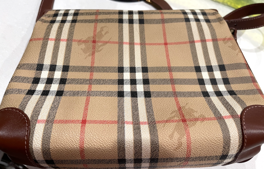 Burberry Haymarket Check Messenger Bag